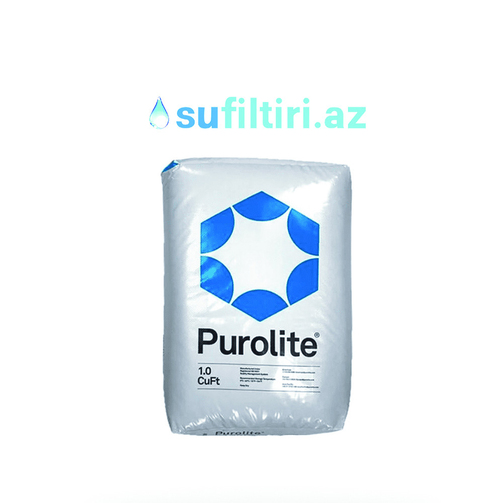 Reçina Purolite (kisə 25lt) - su yumşaltma