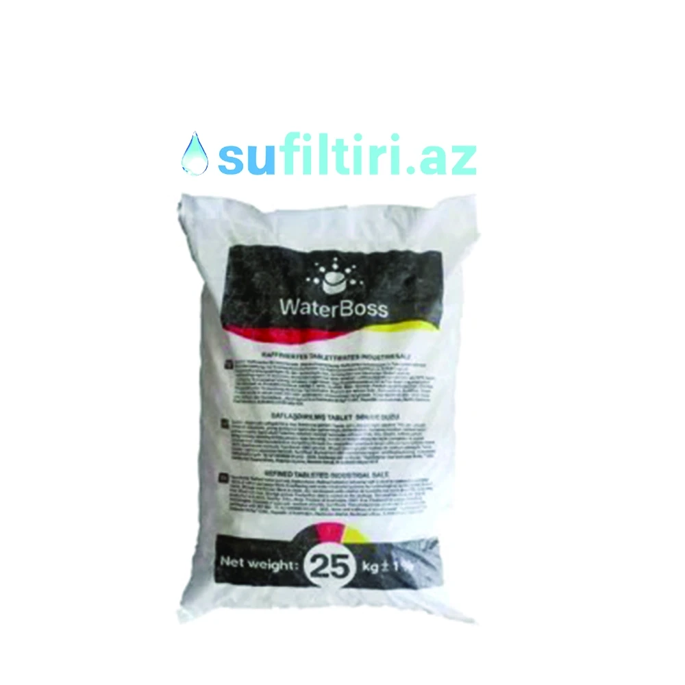 Su yumşaltma duzu Waterboss 25kq
