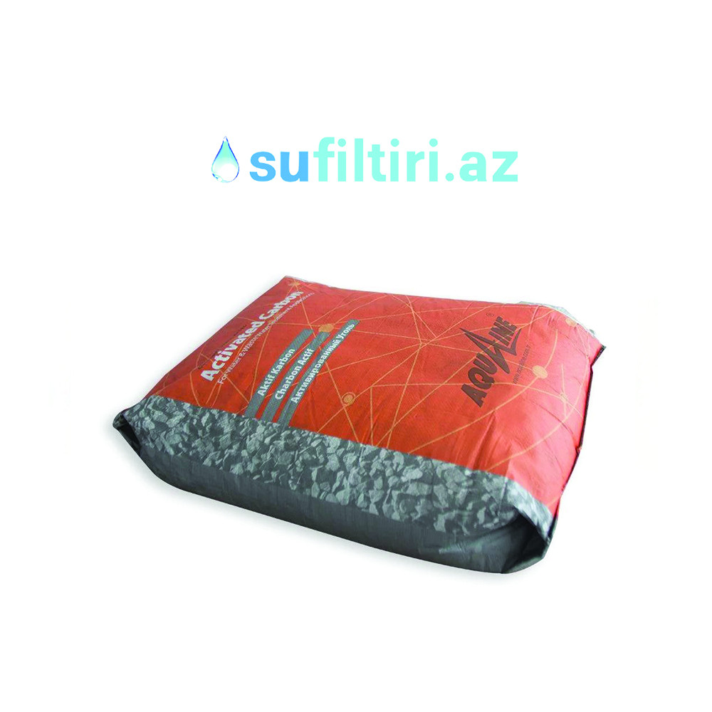 Aqualine Aktiv Karbon – 25 kq Kisə (Coconut Bazlı)