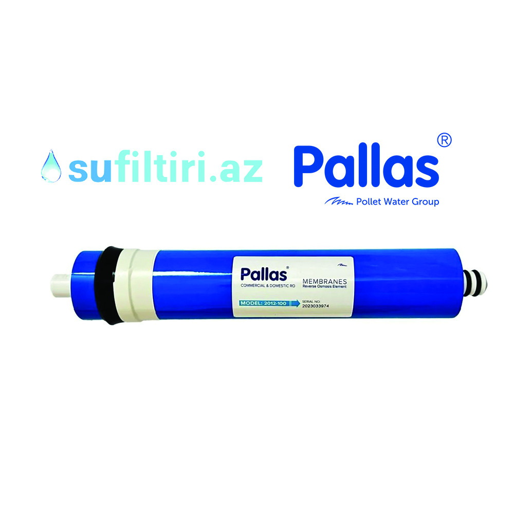 Su filtri membran Pallas 100 GPD